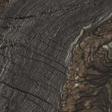 Oberon Curve Marble Coffee Table Black