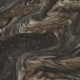 Oberon Curve Marble Coffee Table Black