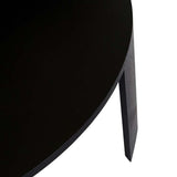 Oberon Crescent Coffee Table Large Black