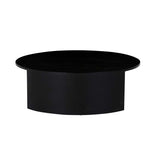 Oberon Crescent Coffee Table Large Black