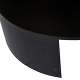Oberon Crescent Coffee Table Large Black