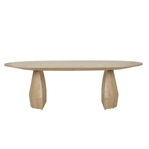 bloom dining table oval natural