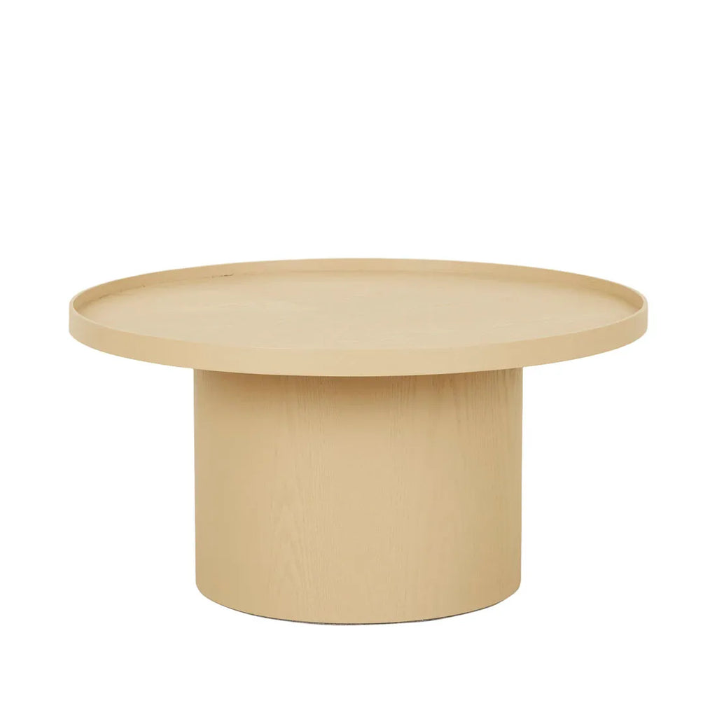 Classique Pedestal Coffee Table Camel