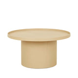 Classique Pedestal Coffee Table Camel