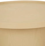 Classique Pedestal Coffee Table Camel