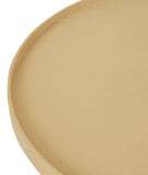 Classique Pedestal Coffee Table Camel