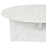 Atlas Crest Round Coffee Table White