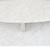 Atlas Crest Round Coffee Table White