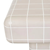 Seville Tile Coffee Table Pearl White