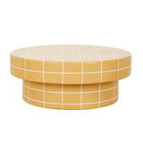 Seville Tile Coffee Table Round Honey