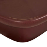 Petra Bend Coffee Table Burgundy Glaze