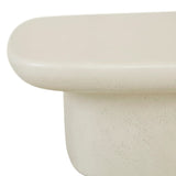 Petra Bend Coffee Table Ivory