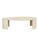 Oberon Curve Marble Coffee Table Shell