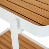 Tulum Bar Trolley White