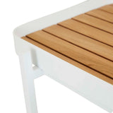 Tulum Bar Trolley White