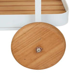 Tulum Bar Trolley White