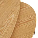 Oberon Curve Nest Coffee Table Natural