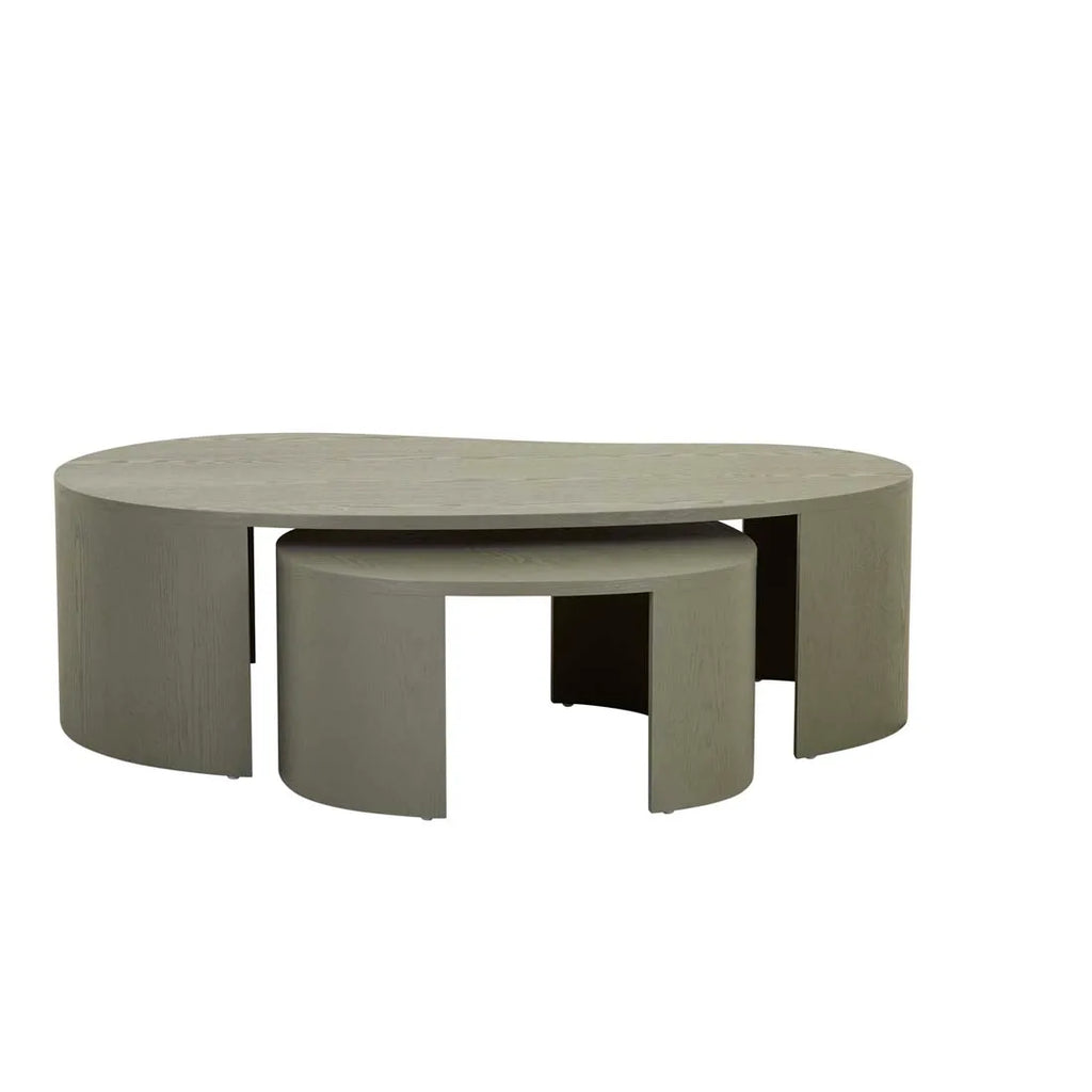 Oberon Curve Nest Coffee Table Thyme