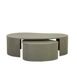 Oberon Curve Nest Coffee Table Thyme