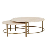 Atlas Twin Nest Coffee Table Matt Brown