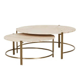 Atlas Twin Nest Coffee Table Matt Brown
