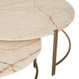 Atlas Twin Nest Coffee Table Matt Brown