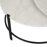 Atlas Twin Nest Coffee Table Matt White