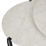 Atlas Twin Nest Coffee Table Matt White