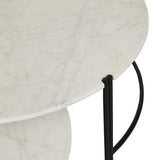 Atlas Twin Nest Coffee Table Matt White