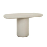 Elba Pedestal Coffee Table Driftwood