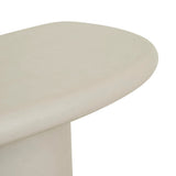 Elba Pedestal Coffee Table Driftwood