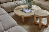 Eyre Coffee Table Small Travertine Oak