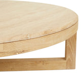 Eyre Coffee Table Large Travertine Oak