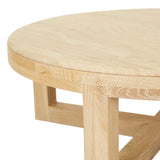 Eyre Coffee Table Small Travertine Oak
