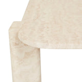 Amara Geo Coffee Table Natural Travertine