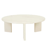 Ray Marble Coffee Table Travertine