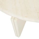 Ray Marble Coffee Table Travertine