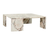 Atlas Slab Coffee Table Ocean Marble