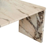 Atlas Slab Coffee Table Ocean Marble