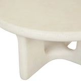 Petra Round Coffee Table Ivory