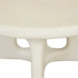 Petra Round Coffee Table Ivory