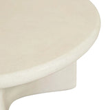 Petra Round Coffee Table Ivory