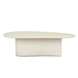 Petra Curve Coffee Table Ivory