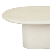 Petra Curve Coffee Table Ivory