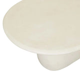 Petra Curve Coffee Table Ivory