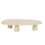 Puddle Coffee Table Natural Travertine