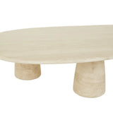 Puddle Coffee Table Natural Travertine