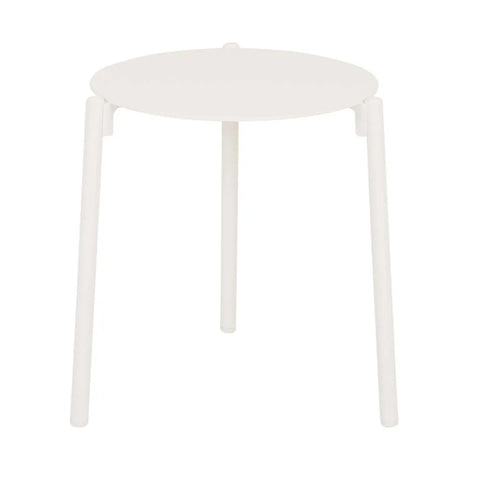 delphi side table white