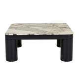 Frankie Marble Coffee Table Navy
