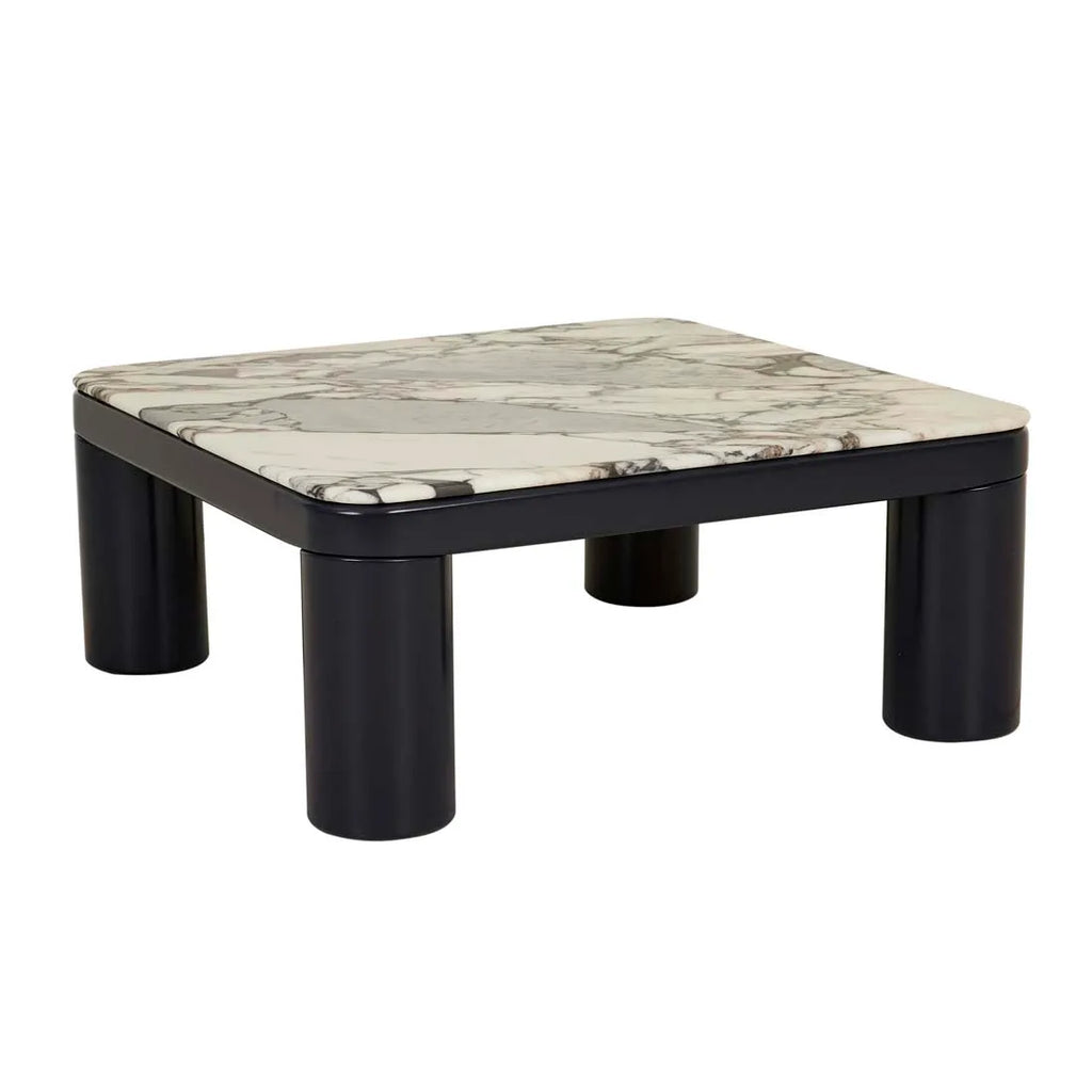 Frankie Marble Coffee Table Navy